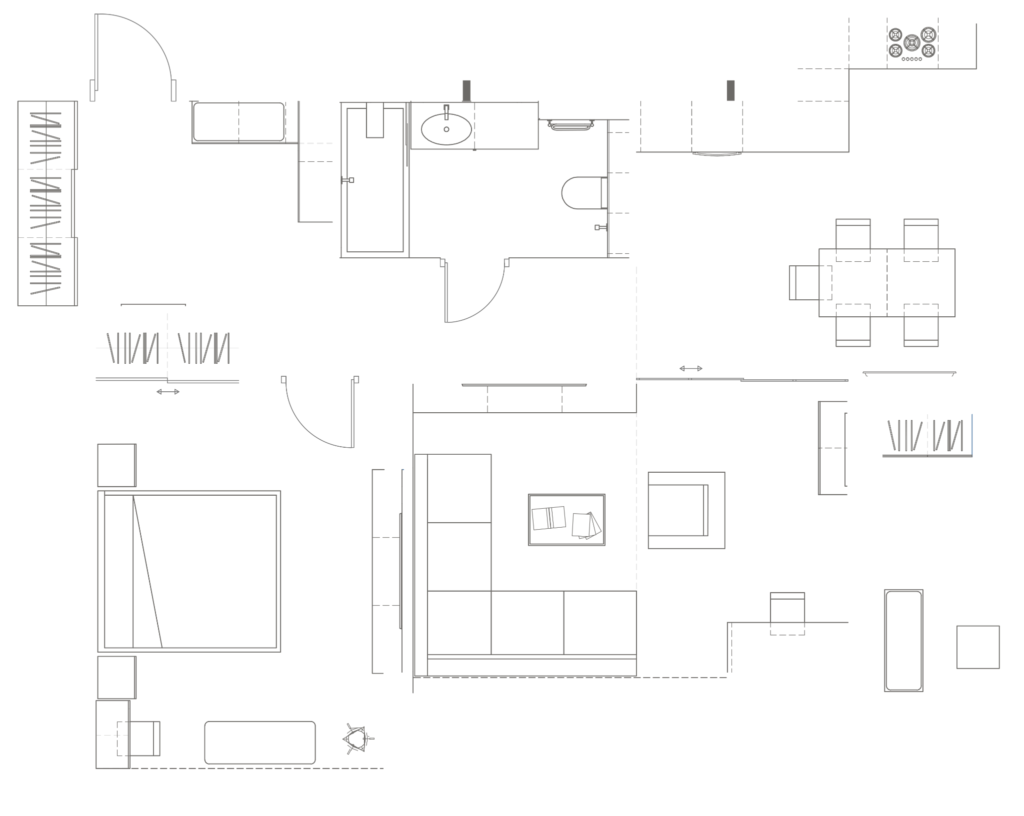 Планировка квартиры 80 м² в ЖК «Премьера», Самара