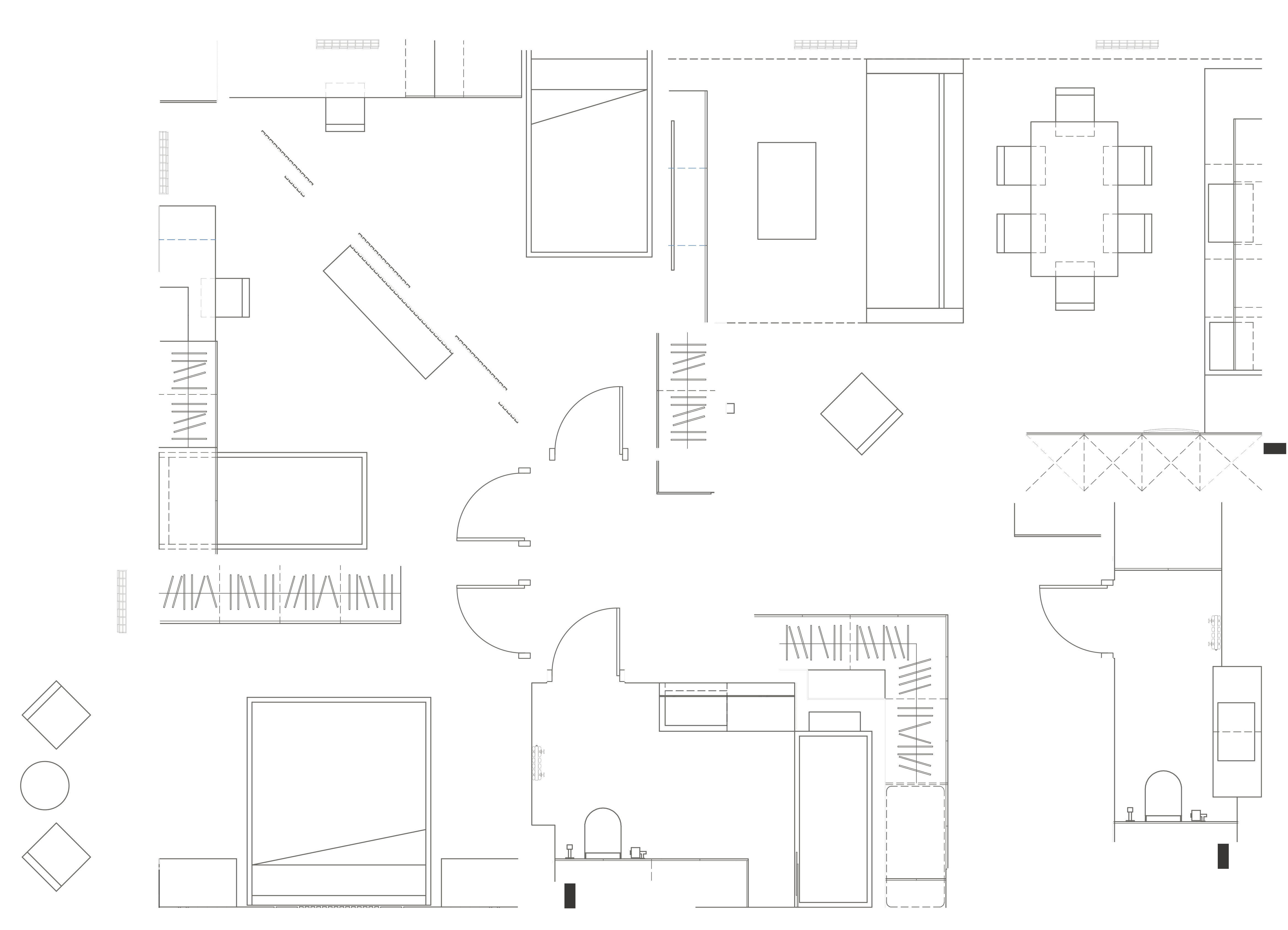 Планировка квартиры 100 м², ЖК «Галактика»